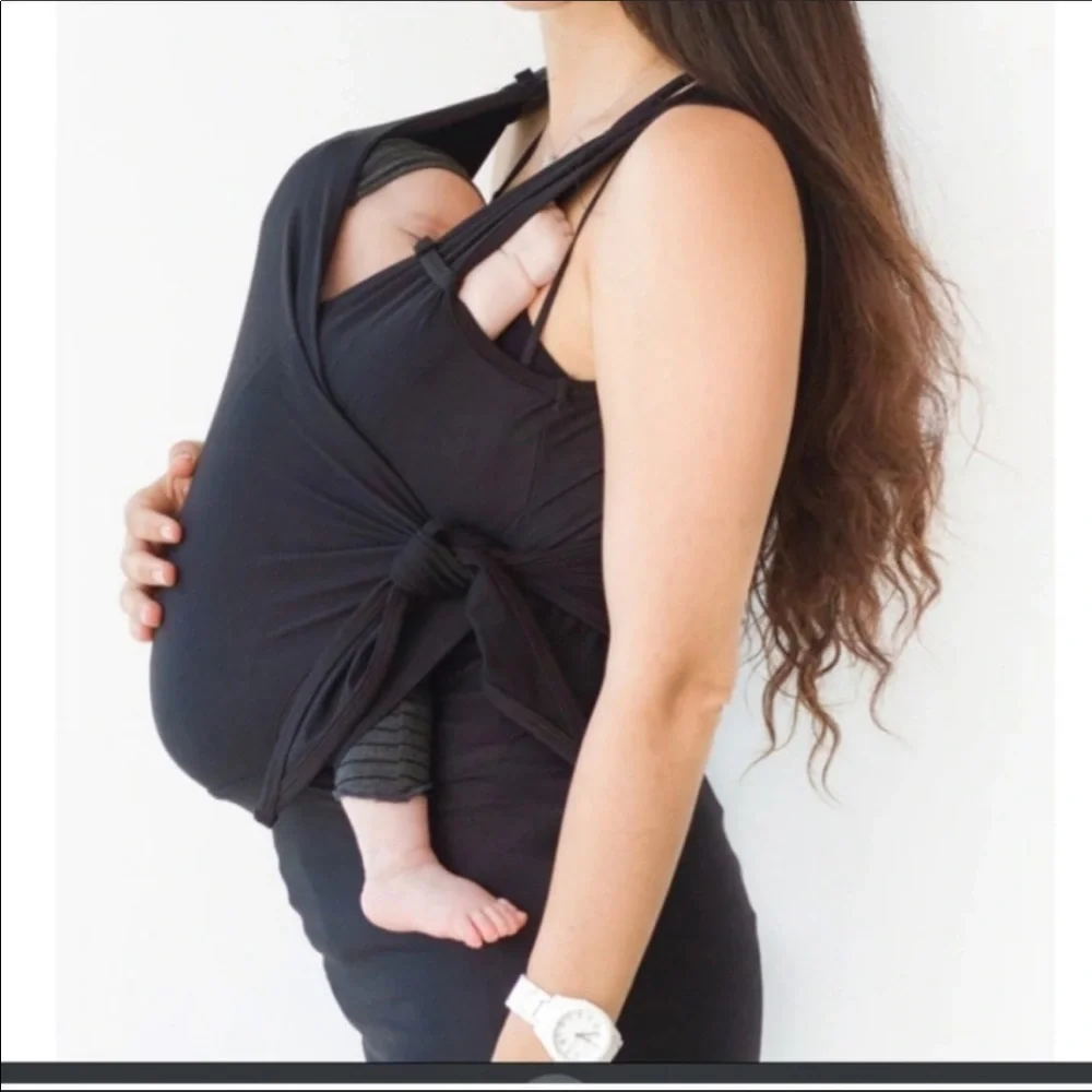 Nesting Days Newborn Baby Carrier Black Size Small